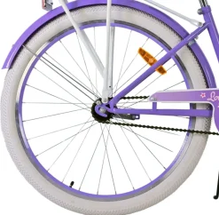 Kinderfietsen > Volare Lovely kinderfiets paars wit 26 inch