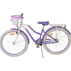 Kinderfietsen > Volare Lovely kinderfiets paars wit 26 inch