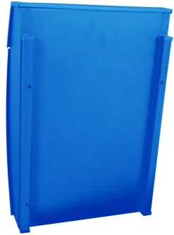 Brievenbussen|Brievenbussen > V-part Brievenbus staal Geronan blauw