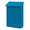 Brievenbussen|Brievenbussen > V-part Brievenbus Toledon blauw