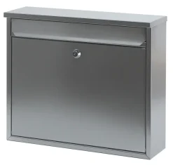 Brievenbussen|Brievenbussen > V-part Wandbrievenbus Granadan RVS - 31.5 cm