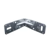 Waelbers hoekanker met ril 150 x 150 x 60 mm verzinkt