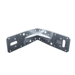 Waelbers hoekanker met ril 150 x 150 x 60 mm verzinkt