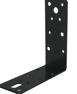 Waelbers hoekanker zonder ril 150 x 150 mm zwart