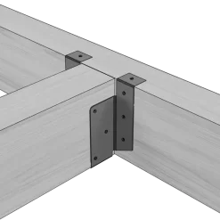 Houtverbinders|Houtverbinders > Geen Waelbers raveeldrager met strip 190 x 71 mm verzinkt