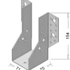 Houtverbinders|Houtverbinders > Geen Waelbers raveeldrager zwaar 71 x 154 mm zwart