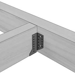 Houtverbinders|Houtverbinders > Geen Waelbers raveeldrager zwaar 59 x 160 mm zwart