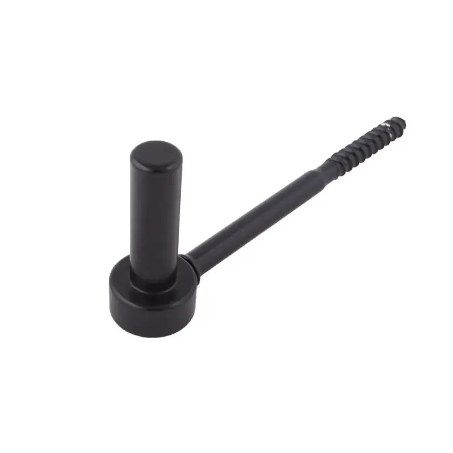 Scharnieren|Hekonderdelen > Geen Waelbers schroefduim Ø16x145 mm zwart