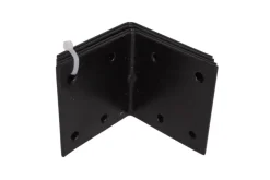Waelbers versterkingshoek 125 x 85 mm zwart