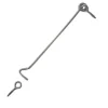 Waelbers windhaak inclusief los oog 300 mm RVS