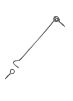 Waelbers windhaak inclusief los oog 300 mm RVS