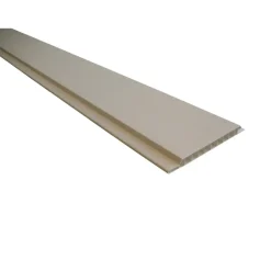 Wandpanelen|Wand- & Plafondplaten > Geen Wand- en plafondbekleding PVC roomwit 270x10 cm 2,7 m² 10 stuks
