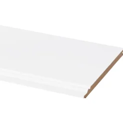 Wand- & Plafondplaten|Schroten & Rabatdelen > CanDo Wand-en plafondpaneel MDF gegrond ca. 13,5 cm breed, lengte 260 cm 5 stuks (ca. 1.75 m2)