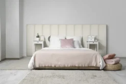 Wandkussens|Wandpanelen > Geen Wandkussen boucle crème 120x30 cm