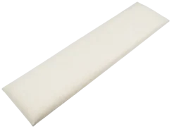 Wandkussens|Wand- & Plafondplaten > Geen Wandkussen grof geweven crème 120x30 cm