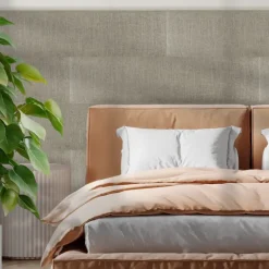 Wandkussens|Wand- & Plafondplaten > Geen Wandkussen linnen taupe 120x30 cm