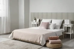 Wandkussens|Wand- & Plafondplaten > Geen Wandkussen linnen taupe 120x30 cm