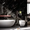 PVC Wandtegels & Panelen|Wandpanelen > Geen Wandtegel kunststof Allora zwart marmer glans 30,5x61 cm, dikte 5mm, 1,116 m²