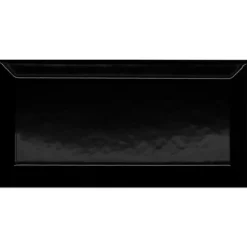 Wandtegel Metro zwart 10x20 cm