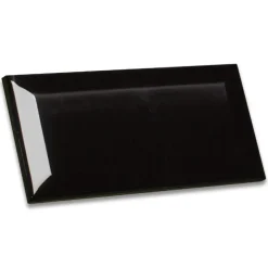 Wandtegel Metro zwart 7,5x15 cm 0,5 m²