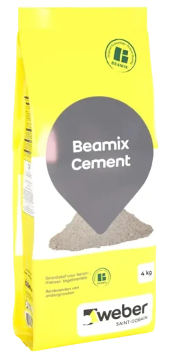 Cement > Weber Saint-Gobain Weber Beamix cement 800 grijs 4 kg