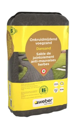 Zand > Weber Saint-Gobain Weber Beamix dansand antraciet 20 kg