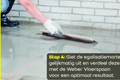 Mortel > Weber Saint-Gobain Weber Beamix Egalisatie vezelversterkt 20 kg