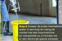 Mortel > Weber Saint-Gobain Weber Beamix Egalisatie zichtvloer 20 kg