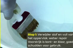 Toebehoren & Benodigdheden|Stuc Voorbehandeling > Weber Saint-Gobain Weber Beamix repair voorstrijk 1 liter