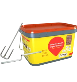 Steen- & Betonreparatie > Weber Saint-Gobain Weber Beamix steenvoegen reparatieset 5 kg
