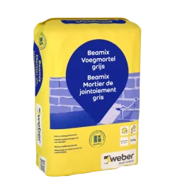 Voegmiddel|Voegmiddelen > Weber Saint-Gobain Weber Beamix voegmortel grijs 15 kg