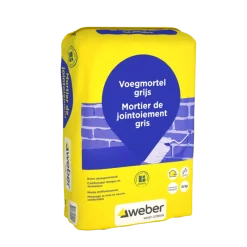 Voegmiddel|Voegmiddelen > Weber Saint-Gobain Weber Beamix voegmortel grijs 15 kg