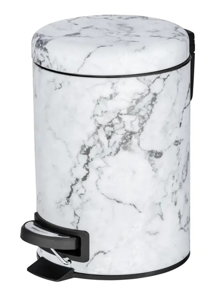 Wenko afvalemmer Onyx mat