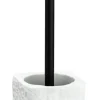 Wenko Villata toiletborstelhouder polyresin wit