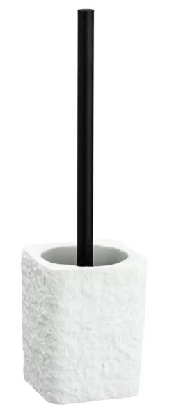Wenko Villata toiletborstelhouder polyresin wit