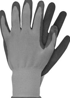 Handschoenen > Talen Tools Werkhandschoen latex grijs S
