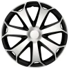 Autogereedschappen > Gorecki Wieldoppenset 14" Mega zilver / zwart