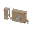 Deursloten|Cilinders > Yale Oplegslot met Buitencilinder Vast Grijs Gelakt 635-50mm