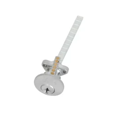 Deursloten|Cilinders > Yale Oplegslot met Buitencilinder Los Grijs Gelakt 615-50mm